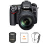 Nikon D7000 Digital SLR Camera Two Lens Kit 25474 K1L6