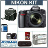 Nikon D90 DSLR Camera/ Lens Kit, with AF-S DX NIKKOR 18-105mm f/3.5-5.6G ED VR Lens, 8GB SD Memory Card,Spare EN-EL3e Lithium-Ion Battery, Slinger Camera Bag, USB 2.0 SD Card Reader, Lens Cleaning Kit - FREE: Red Giant Magic Bullet PhotoLooks V1.5 Software, for Mac &amp; Windows a $199.00 Retail Value