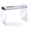Intellighting 2ACS 2 Foot (22.8") Channel Presentation Light with 12" Polished Acrylic Stands, 5800 degree Kelvin Color Corrected Natural Daylight LEDs