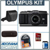 Olympus E-P3 Pen Digital Camera, Black, with M Zuiko 14-42mm II R f/3.5-5.6 Black Lens - Bundle - with 8GB SD Memory Card, Spare BLS-1 Lithium-Ion Battery, Camera Case, USB 2 0 SD Card Reader - FREE: Red Giant Magic Bullet PhotoLooks V1.5 Software, a $199.00 Retail Value