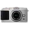 Olympus E-P3 Pen Digital Camera, Silver, with M. Zuiko 14-42mm II R f/3.5-5.6 Silver Lens