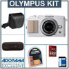 Olympus E-P3 Pen Digital Camera, White with M Zuiko 14-42mm II R f/3.5-5.6 Silver Lens - Bundle - with 8GB SD Memory Card, Spare BLS-1 Lithium-Ion Rechargeable Battery, Camera Case, USB 2 0 SD Card Reader - FREE: Red Giant Magic Bullet PhotoLooks V1.5 Software, a $199.00 Retail Value