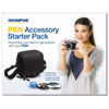 Olympus Accessory Starter Pack for the E-PL1 Pen Digital Camera, with Tutorial DVD, Gadget Bag, Corel Image and Video Editing Software