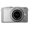 Olympus E-PL3 12.3MP Digital Camera, 3.0 inch Tilt LCD, 14-42mm Zoom Lens, SD Card slot, 1080/60i HD Video Capture, 3D Photo Mode, Silver / Silver