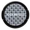 Olympus LC-37PR Gray Polka Dot Decorative Lens Cap V6540036W000