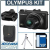 Olympus XZ-1 Digital Camera Kit - Black - with 8GB SD Memory Card, Camera Case, Table Top Tripod, &amp; Epson WorkForce 520 All-in-One Color Inkjet Printer - Refurbished by Epson -