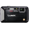 Panasonic LUMIX DMC-TS20 16.1MP Digital Camera, 1/2.33" CCD Sensor, 25-100mm LUMIX DC VARIO Lens, 2.7" LCD, 4x Optical Zoom, USB, Black