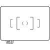 Pentax Focusing Screen MF-60 (Frame Matte) 38578