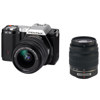 Pentax K-01 Digital Camera Dual Lens Kit with Pentax DAL 18-55mm 3.5/5.6 Lens and - DAL 50-200mm f/4-5.6 Lens - Black
