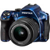 Pentax K-30 Digital SLR Camera with 18-55 DA Lens, 16.3MP, 1080p HD Video, 3.0" LCD, Blue
