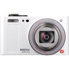 Pentax Optio RZ18 16MP Slim Digital Camera, 18x Zoom, 3 inch LCD Screen, Shake Reduction Image Stabilization, Face Detection, White
