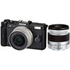 Pentax Q Digital Camera with Dual Lens Kit, 12.4 Megapixels CMOS Sensor, Black