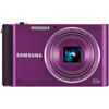 Samsung ST200F SMART 16MP Long Zoom Digital Camera, 1/2.3" CCD Sensor, 27mm Wide-Angle Lens, 10x Optical Zoom, 3" LCD Display, Plum