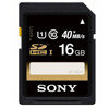 Sony 16GB UHS1 R40 Class 10 High Speed SDHC/SDXC Memory Card