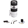 Sony 70-200mm f/2.8 G-Series a (Alpha) Mount Digital SLR Lens kIt, with Tiffen 77mm Photo Essentials Filter Kit, Lens Cap Leash, Professional Lens Cleaning Kit