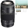 Sony 75-300mm f/4.5-5.6 a (alpha) Mount Digital SLR Telephoto Zoom Lens Kit, with Tiffen 55mm UV Filter