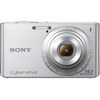 Sony Cyber-Shot DSC-W610 14.1 Megapixels Digital Camera, 2.7" LCD Screen, 4x Optical Zoom, 1/2.3" CCD Sensor, Sweep Panorama Mode, Silver