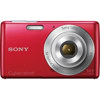 Sony Cyber-Shot DSC-W620 14.1 Megapixels Digital Camera, 2.7" LCD Screen, 5x Optical Zoom, 1/2.3" CCD Sensor, Sweep Panorama Mode, Red
