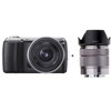 Sony Alpha NEX-C3 16MP Compact Interchangeable Lens Digital Camera Kit with 16mm f/2.8 Wide-Angle Lens, Black &amp; Sony 18-55mm F3.5-5.6 OSS E-mount Lens