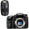 Sony Alpha DSLR SLT A77 Digital Camera, with Sony 75-300mm f/4.5-5.6 Zoom Lens