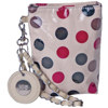 Jill.e Plastic Pouch for Surf and Sand, Red Dots