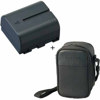 JVC BNVF-707 Data Battery for the GRD-250, 270, 295 and GRDF-430, 450, 550 Camcorders and Everio Digital Media Cameras with cbam50 Case