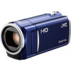 JVC GZ-HM50A HD Everio Memory Camcorder, 40x Optical Zoom, 2.7 inch LCD, 8GB Built-in Flash Memory, Face Detection, SD/SDHC/SDXC Card Slot, Blue