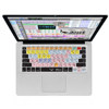 KB Covers PT-M-CC Pro Tools Keyboard Cover with Black Keys for MacBook, MacBook Air and Unibody MacBook Pro