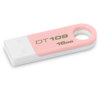 Kingston Technology DT109/16GBZ, 16GB Data Traveler 109, USB 2.0 High Speed Flash Drive - White &amp; Pink