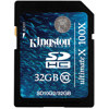 Kingston Technology 32GB Gen 2 Ultimate X Class 10 Secure Digital High Capacity (SDHC) Memory Card SD10G2/32GB
