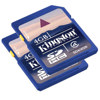 Kingston Technology Two Pack (2) of 4GB Class 4 Secure Digital High Capacity (SDHC) Memory Card.