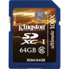 Kingston Technology SD6A/64GB 64GB Secure Digital Extended-Capacity Card (Class 6) 15MB/Sec. 100x Write