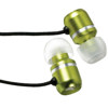 Kicker EB101 Noise-Isolating In-Ear Headphones - Green