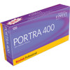 Kodak Portra 400 Color Negative Film ISO 400, 120 Size, Pack of 5, U.S.A.