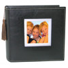 Kleer-Vu Tassel leatherette BookBound Memo Album 80007 BLACK