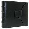 Kleer-Vu Bradford Collection Leatherette Bookbound Memo Album, Holds 200 4x6" 2-Up Photos, Color: Black.