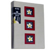 Kleer-Vu Photo / Linen Fabric Album with Window, Cover Color Beige, Holds 240 4x6" Photos, 3 Per Page.