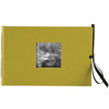 Kolo Noci Brag Book, 4-1/4" x 6½" Picture Album, Chartreuse Covers with Soft White Pages, Holds 24 4x6" Photos, 1 Per Page.