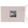 Kolo Noci Brag Book, 4-1/4" x 6½" Picture Album, Ivory Covers with Soft White Pages, Holds 24 4x6" Photos, 1 Per Page.