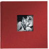 Kolo Hudson, 8½" x 8½" Bookbound Picture Album, Red Covers with Soft White Pages, Holds 200 4x6" Photos, 2 Per Page.