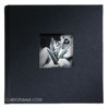 Kolo Hudson, 8½" x 8½" Bookbound Picture Album, Black Covers with Soft White Pages, Holds 200 4x6" Photos, 2 Per Page, 3 Pack