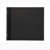 Kolo Series B Cloth-hinged 11x14" Refill Pages, Black, Pack of 10.
