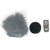 K-Tek KRLAPG Fur Windsock with Foam Insert for Lavalier Microphones, Grey