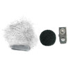 K-Tek KRLAPW Fur Windsock with Foam Insert for Lavalier Microphones, White