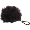 K-Tek KRMICROB Micro Fur Windsock for Mini Lavaliere Microphones, Black