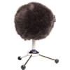 K-Tek KTSBF Topper Black Short Hair Fur Windscreen for Blue Snowball Microphone