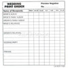 Leather Album Designs Preview Series Forms, For 5" x 5" Photos, 25 pages 6 per Page. 2 - Up