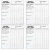 Leather Album Designs Preview Quad Series Order Form Pages, for 6" x 4" Photos, 100 pages Two per Page.
