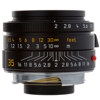 Leica 35mm f/2 SUMMICRON-M ASPHERICAL Black Wide Angle Manual Focus Lens for M System - USA