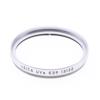 Leica 39E Ultra Violet (UV) Glass Filter with Silver Mount